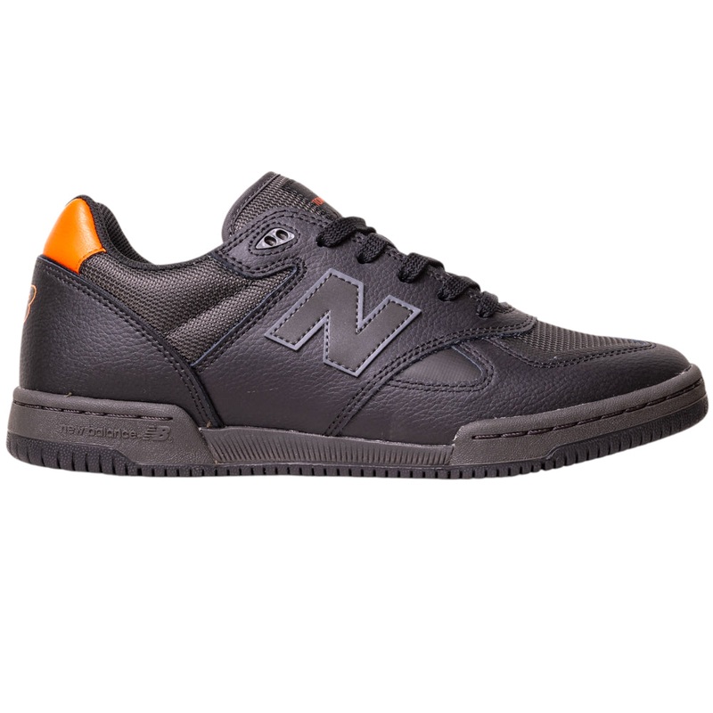 600TOO Black Orange Tom Knox New Balance Numeric Leather Skateboarding Shoes 7
