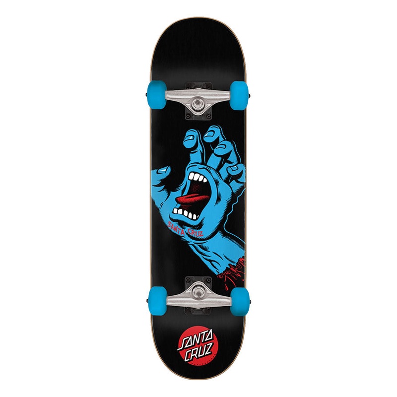 8.00in Full Screaming Hand Santa Cruz Complete Skateboard No Color 8.00in x 31.25in