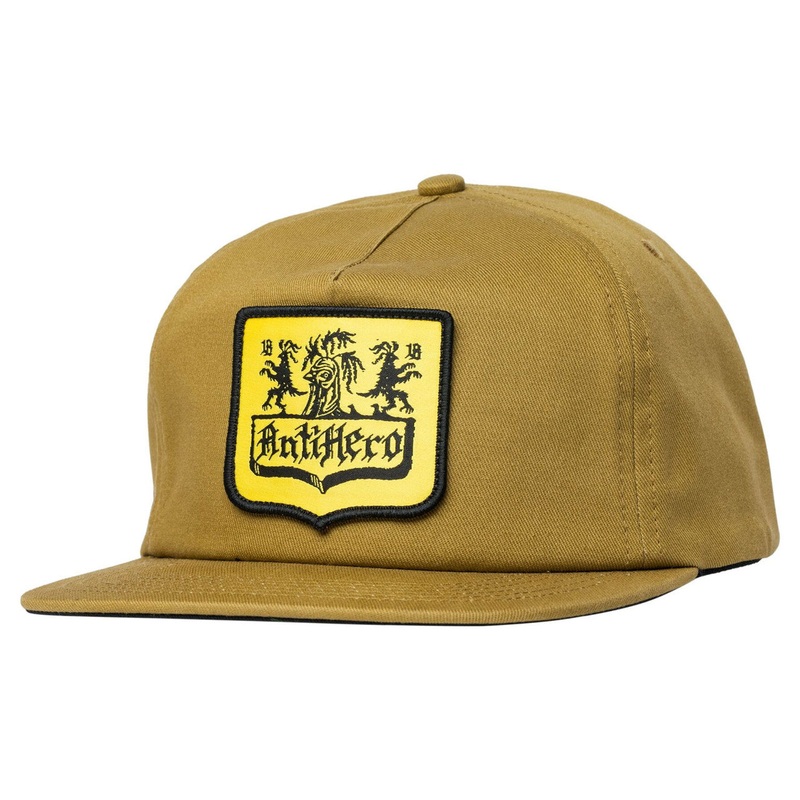 Anti Hero Skateboards “Coat of Arms- Tan” Hat