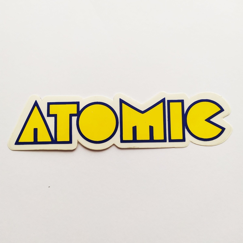 Atomic Skateboard Sticker
