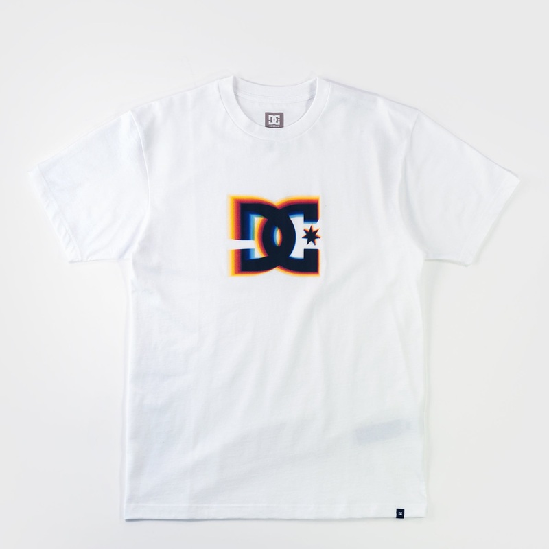 DC Tracer Star Short Sleeve T-shirt – White S