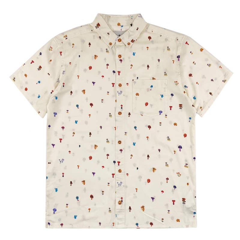 Element Shrooms SS Shirt – Skyway – Optic White M