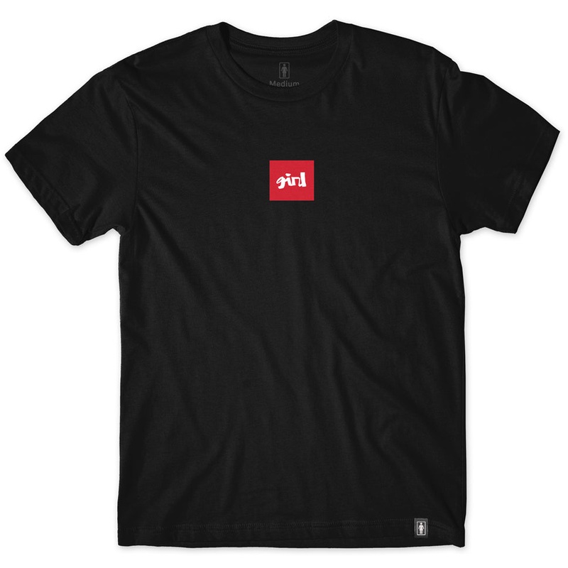 Girl Chunk T Shirt Black Small