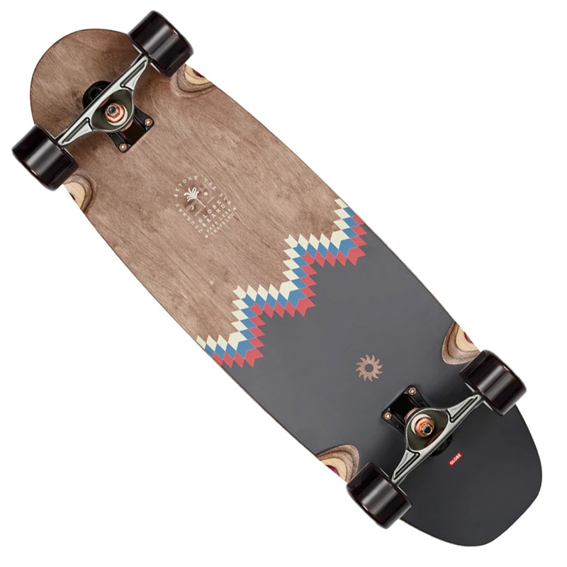 Globe Footwear Coaster Cruiser Complete Skateboard Mirage 9.6 x 31.25 WB:18.25