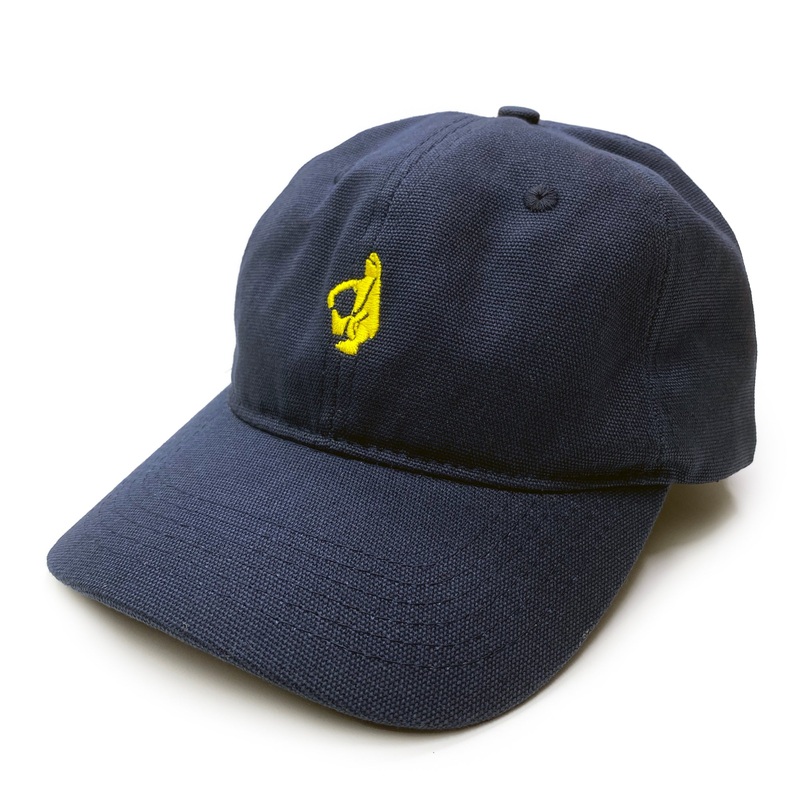 Krooked Strapback Hat – Navy