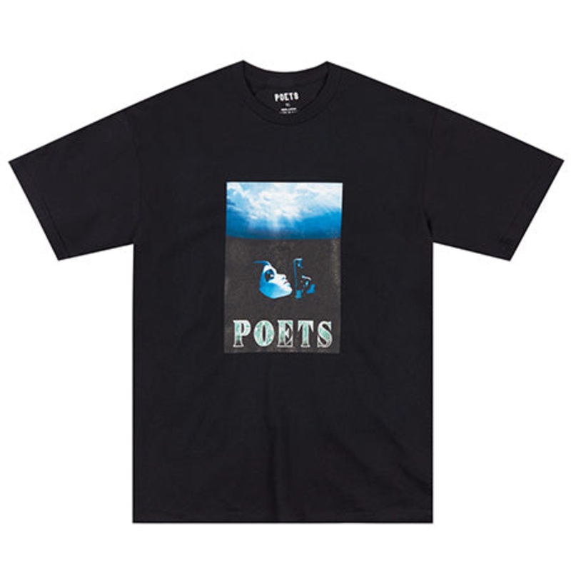 Poets Thanks A Lot T Shirt Black Large
