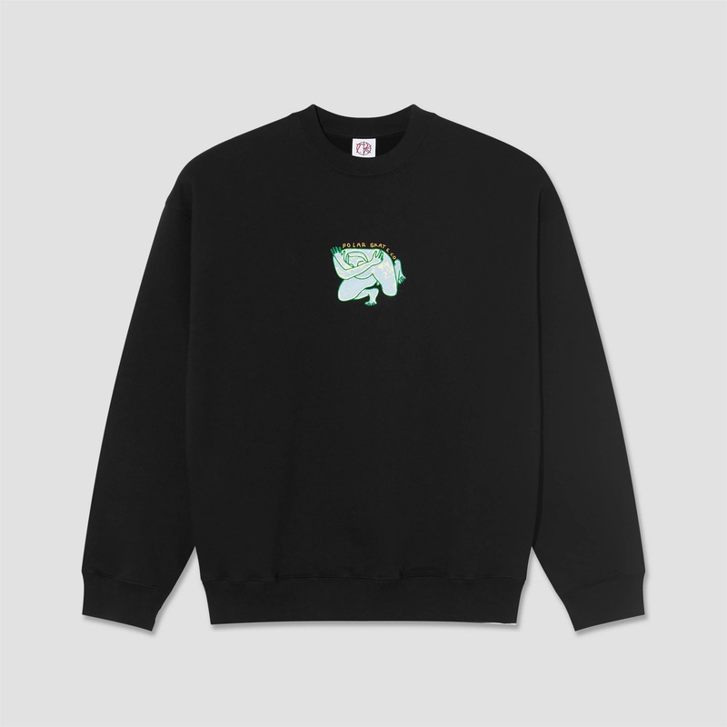 Polar Shy Bow Dave Crewneck Black X-Small