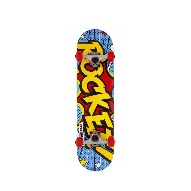 Rocket – 7.5″ – Mini Complete Skateboard – Popart