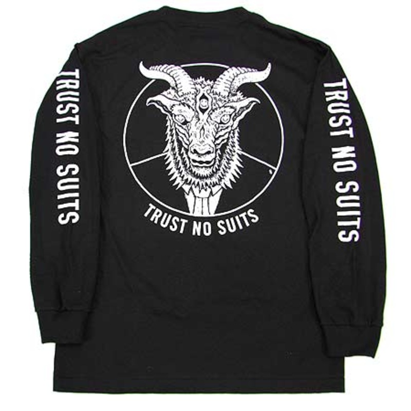 Sketchy Tank Trust Long Sleeve T Shirt Black Medium