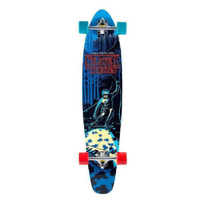 Stella Kicktail 42″ Longboard Cruiser Upside Downhill Complete