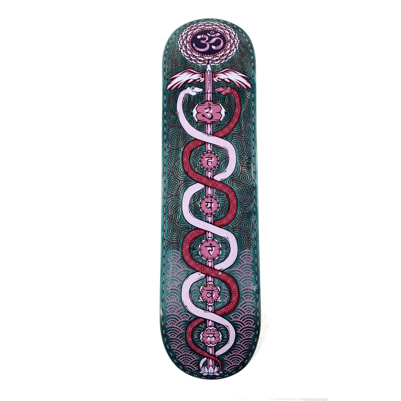 The Drawing Boards – 8.1″ – Caduceus and the 7 Lotuses Deck