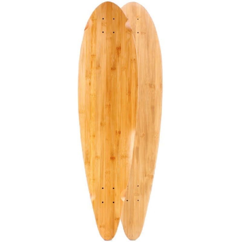 Bamboo 36″ Blank Pintail Longboard Deck