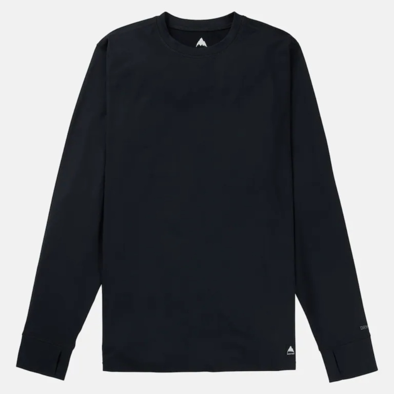 Burton Men’s Midweight Base Layer Crew True Black MD