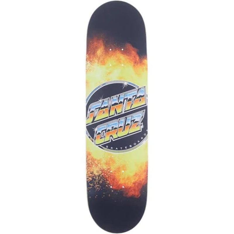 Chrome Dot Flame Everslick – 8.5 x 32.2 Santa Cruz