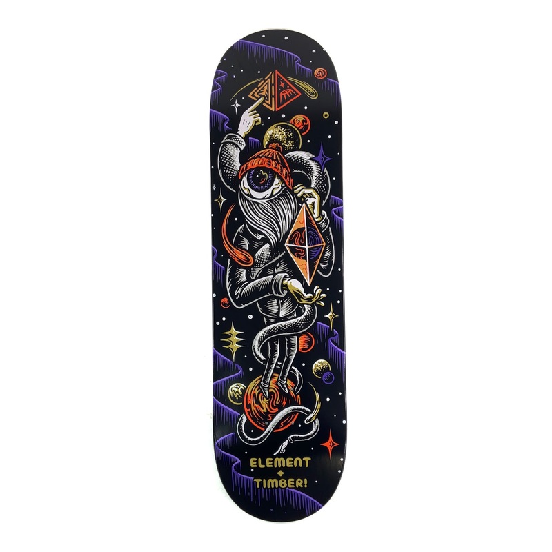 Element – 8.5″ – Timber Orbit Eye Deck