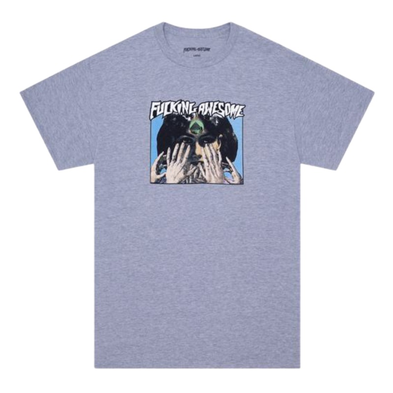 FA Awesome Fortune Teller T Shirt Heather Grey S