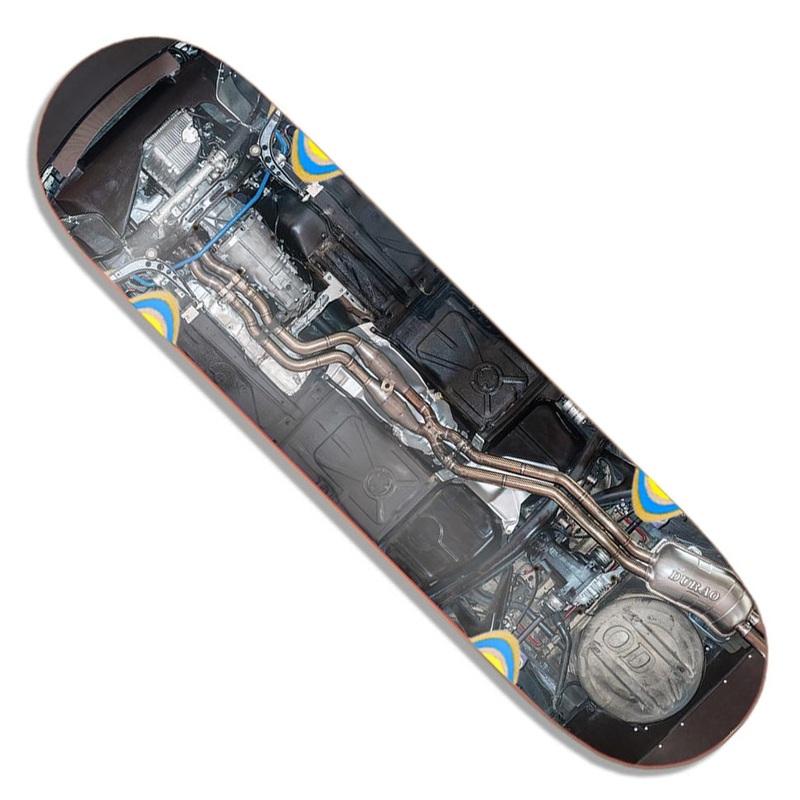 Hardbody Antonio Durao Car Underneath Wheel Wells Deck Multicolor 8.38 x 32 WB:14.25