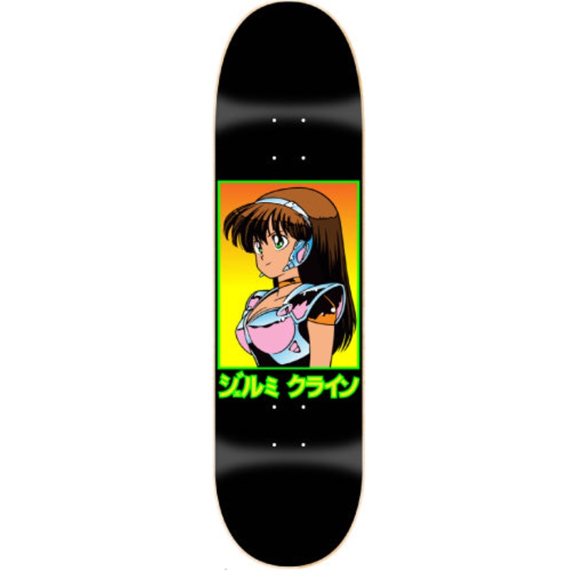 Hook-Ups Jeremy Klein Dream Girl Matte Black Skateboard Deck 8.5″ 8.5″