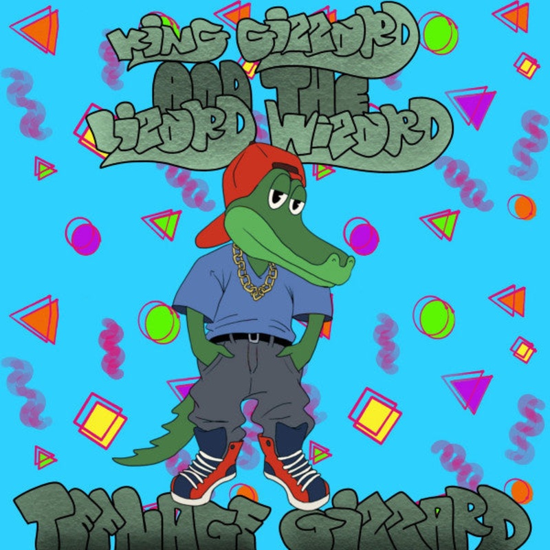 King Gizzard And The Lizard Wizard  Teenage Gizzard Green Color Vinyl LP Record