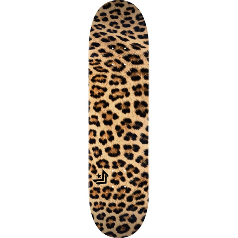 Mini Logo Leopard Fur 7.5″ Skateboard Deck