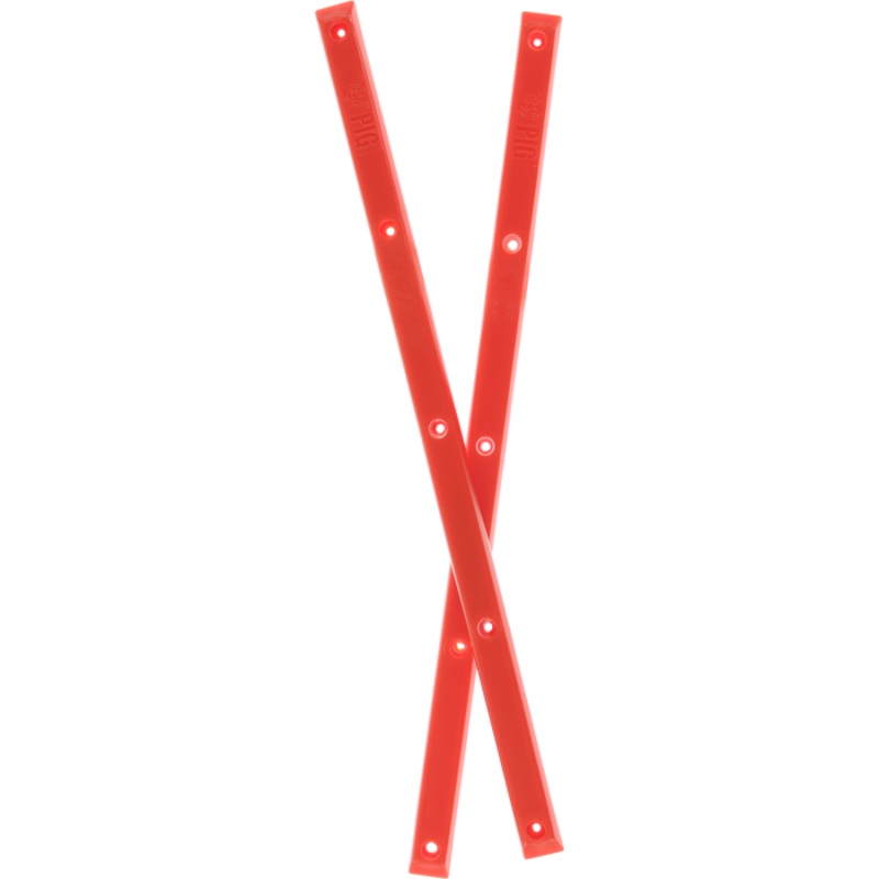 Pig Skateboard Rails Red