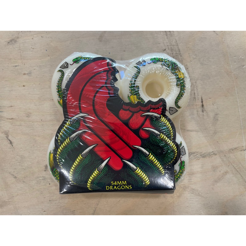 Powell Peralta DRAGON FORMULA 54X32MM 93A OFF WHITE 4PK