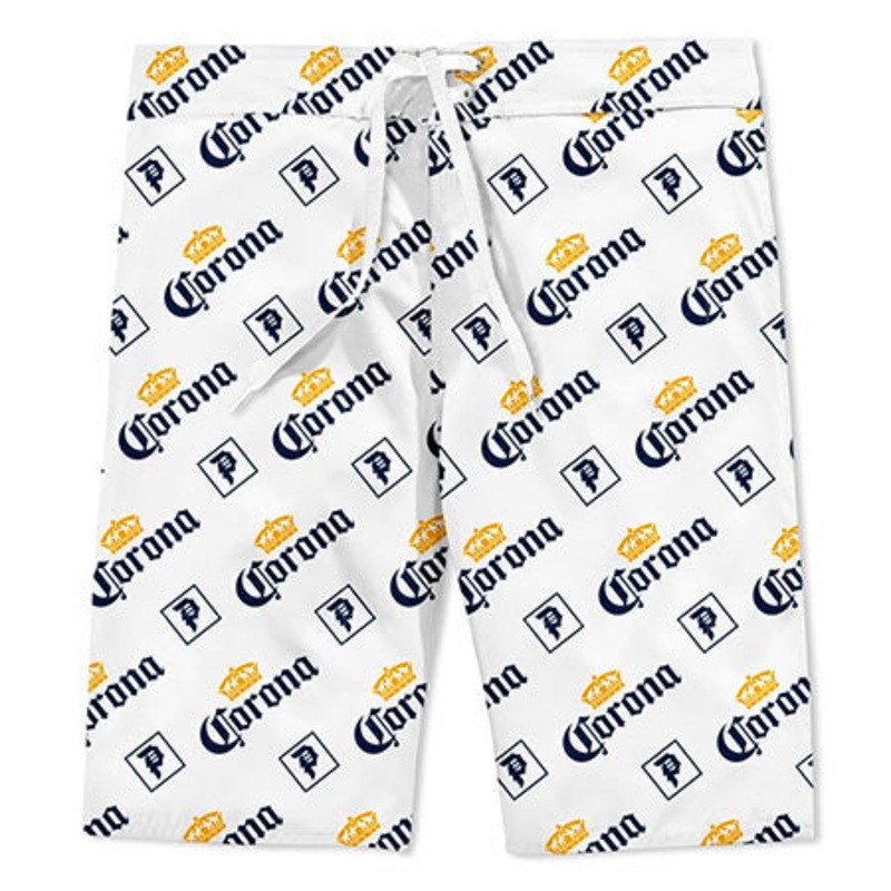 Primitive Skateboarding Primitive x Corona Cerveza Boardshorts White Small