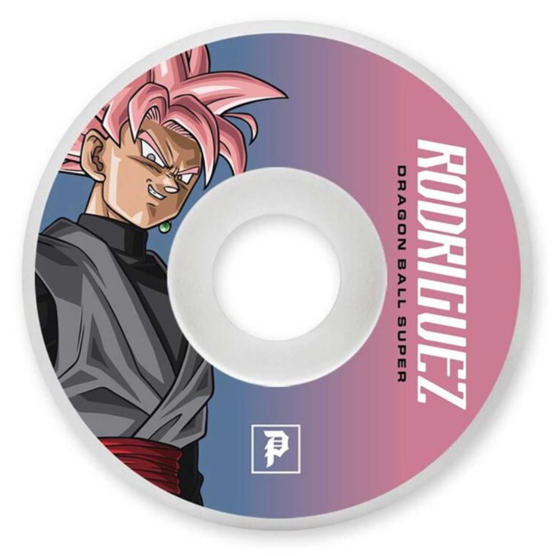 Primitive x Dragon Ball Paul Rodriguez Goku Black Rose Nuevo Wheels 53MM 101A 53mm