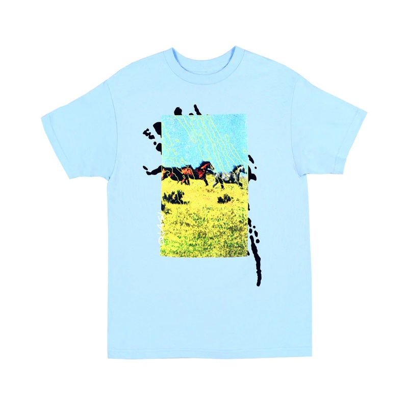 Quasi Ontana T Shirt Powder Blue S Powder Blue