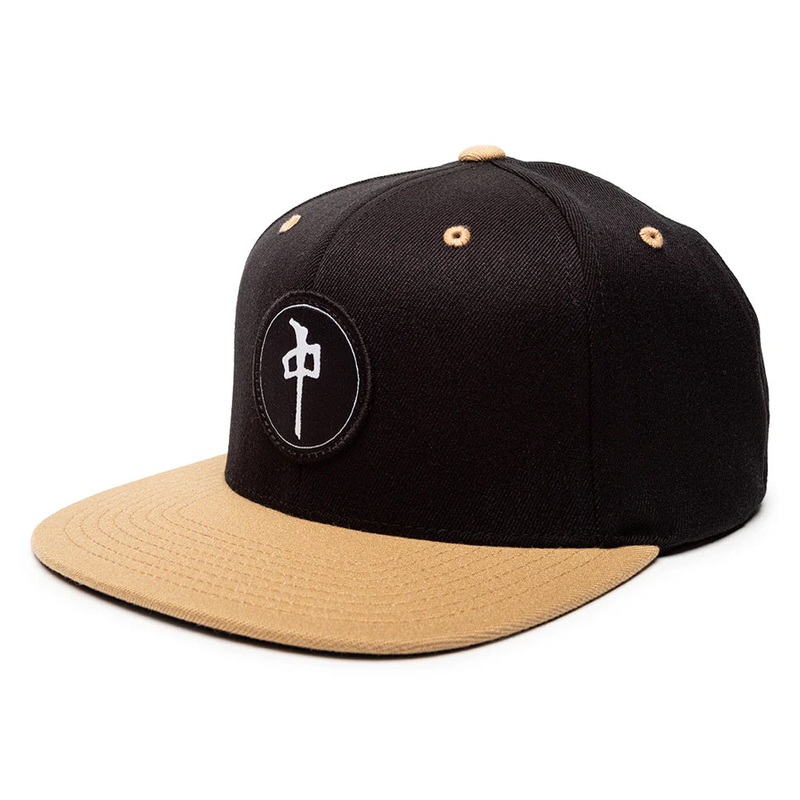 Red Dragon Chung Patch Snap-Back Hat Black One Size Fits All