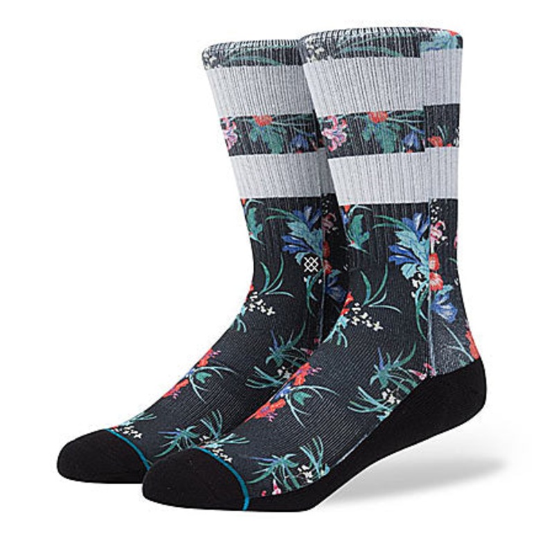 Stance Geisha Crew Socks Black Large