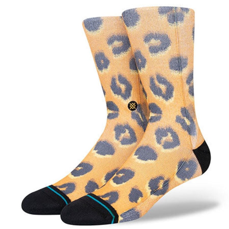 Stance Taboo Crew Socks Gold Large