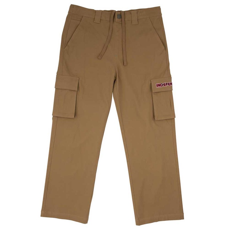 44643574 Groundwork Cargo Pants Dark Khaki Ripstop Bottom Mens Independent SM