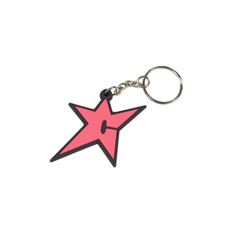 Carpet Company C-Star Keychain Pink One size fits all