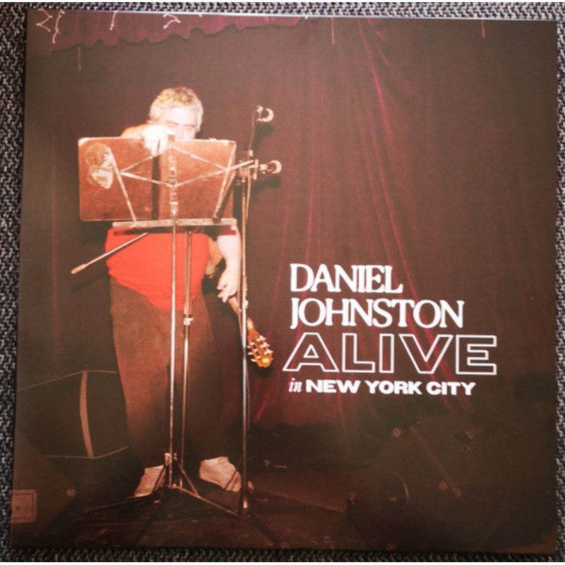 Daniel Johnston  Alive In New York City White Color Vinyl LP Record *Pre-Order, Est. Ship Date 1/28/24*