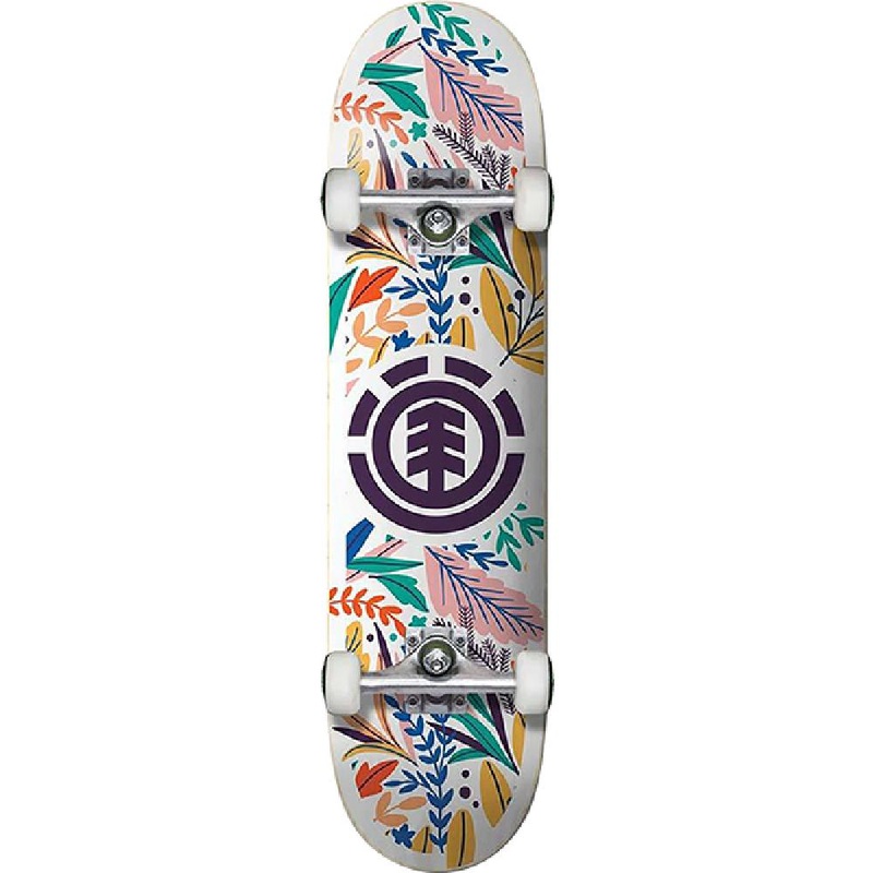 Element Floral Party 7.75″ Complete Skateboard Complete