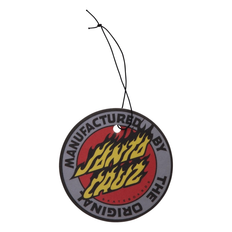 Flamed MFG Dot Santa Cruz Air Freshener Grey OS