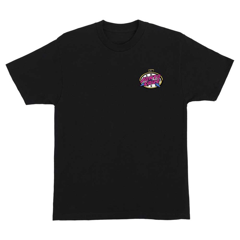 Grabke All Around Black Heavyweight Tee Mens Santa Cruz LG