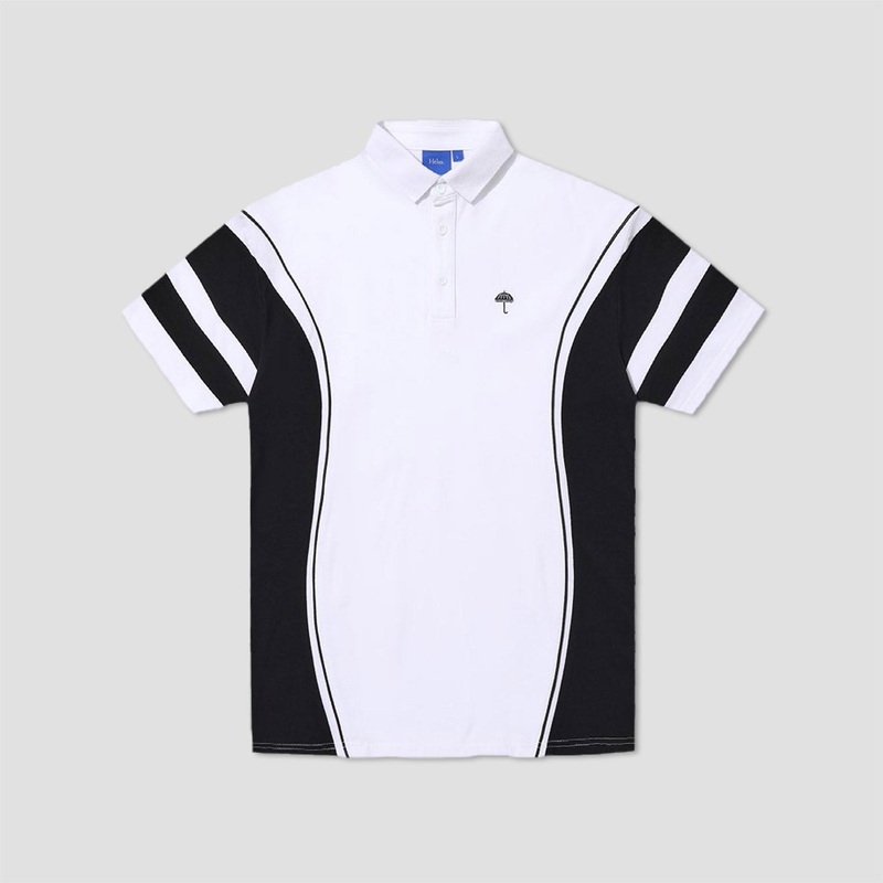 Helas Match Point Polo White / Black Small