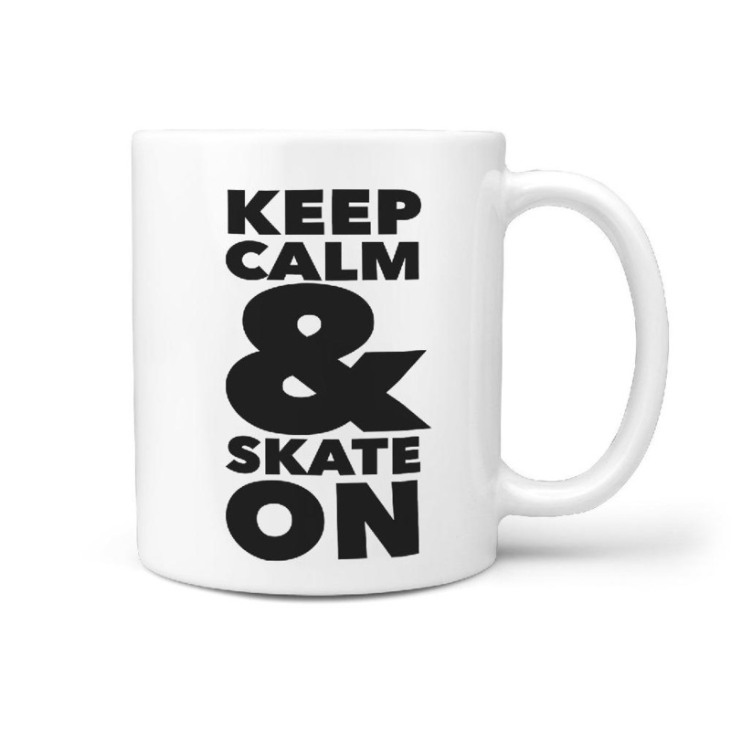 Keep Calm & Skate On – Coffee Mug