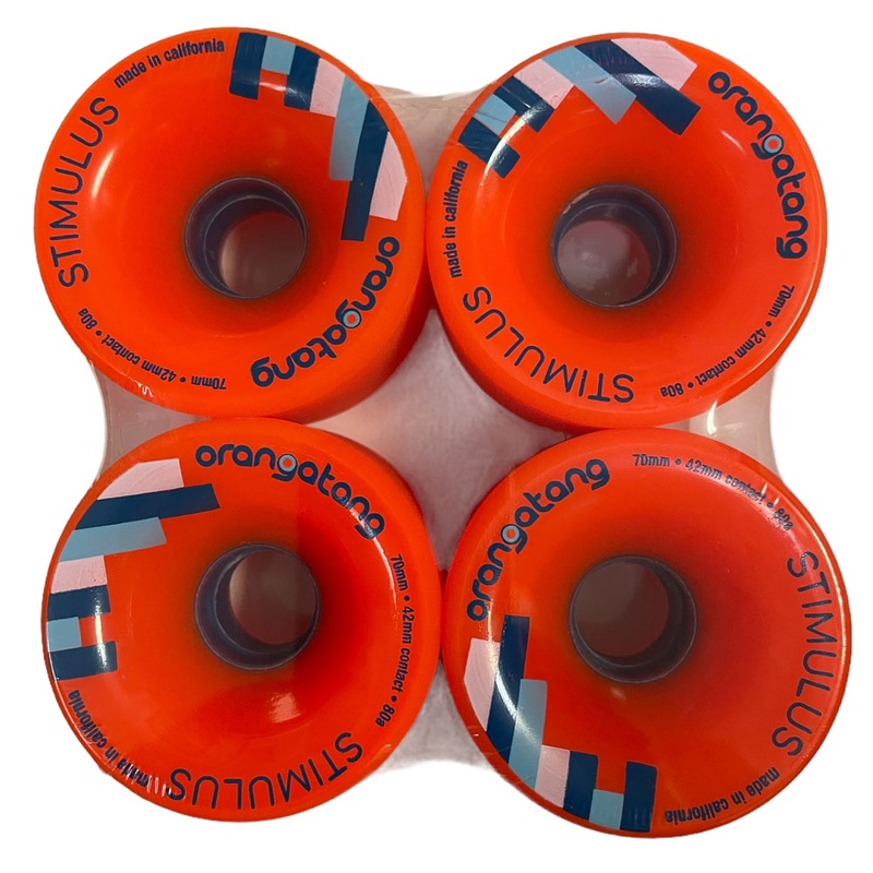 Orangatang Wheels Stimulus 70mm80A Orange