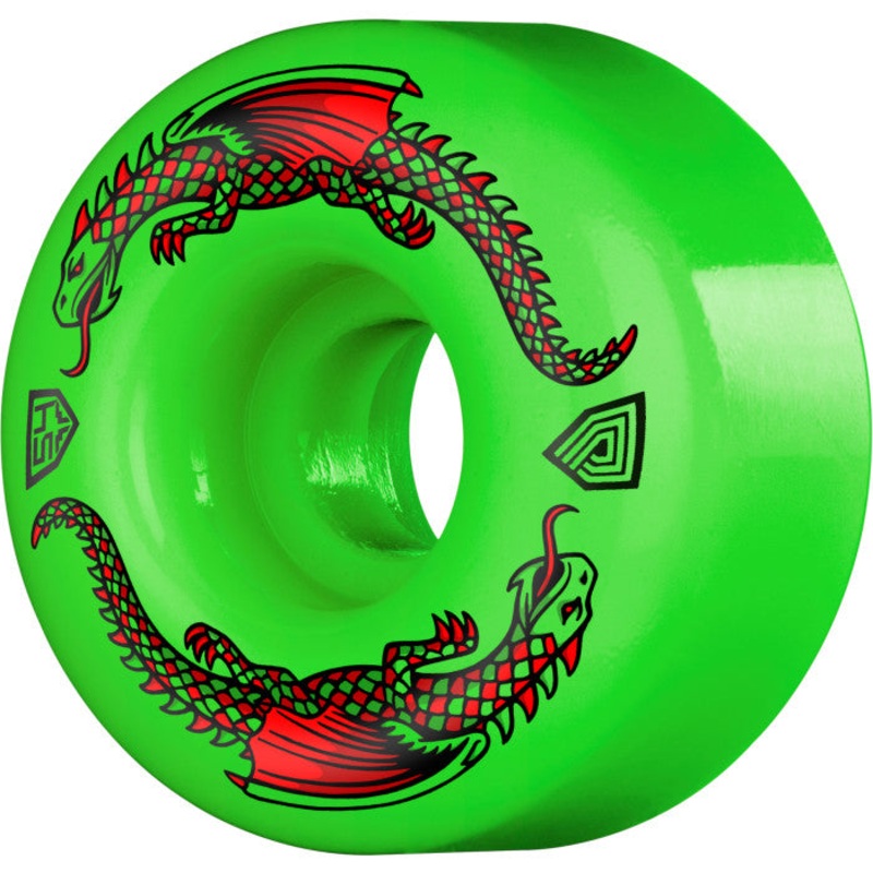 Powell Peralta Dragon Formula 54mm x 34mm 93a Green board Wheels