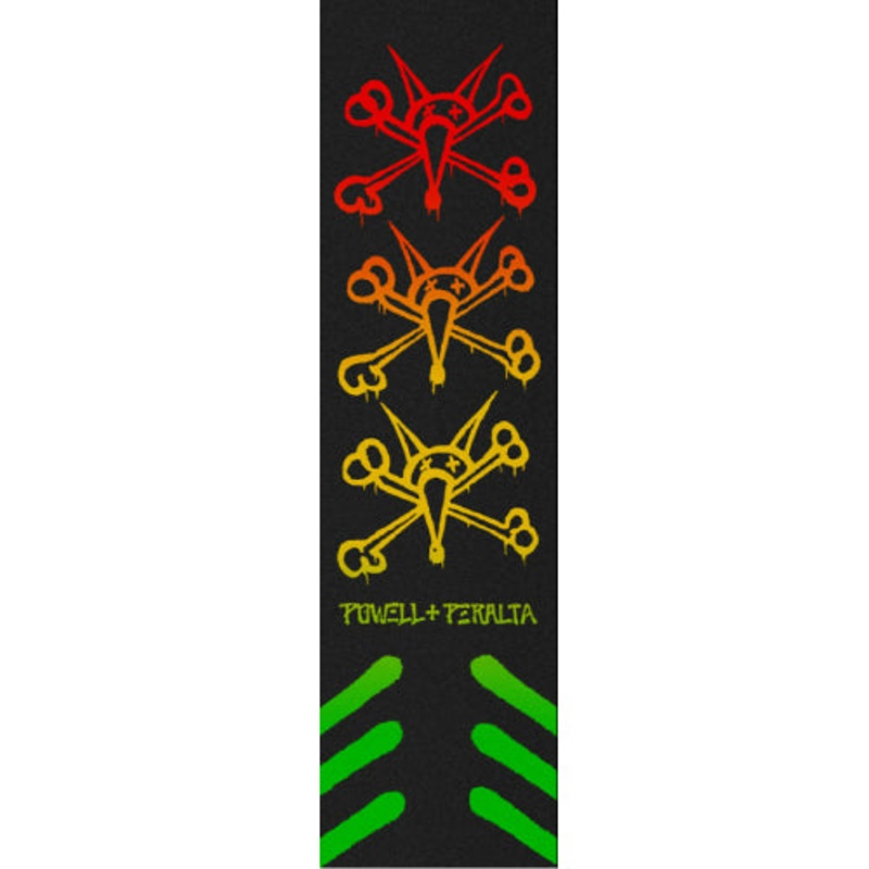Powell Peralta Rat Bones Rasta Fade 2 Griptape 9″ x 33″