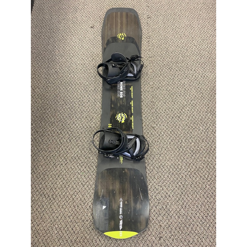 Pre Owned Rome Ravine Pro 155cm Snowboard and Union Force Medium Bindings 155