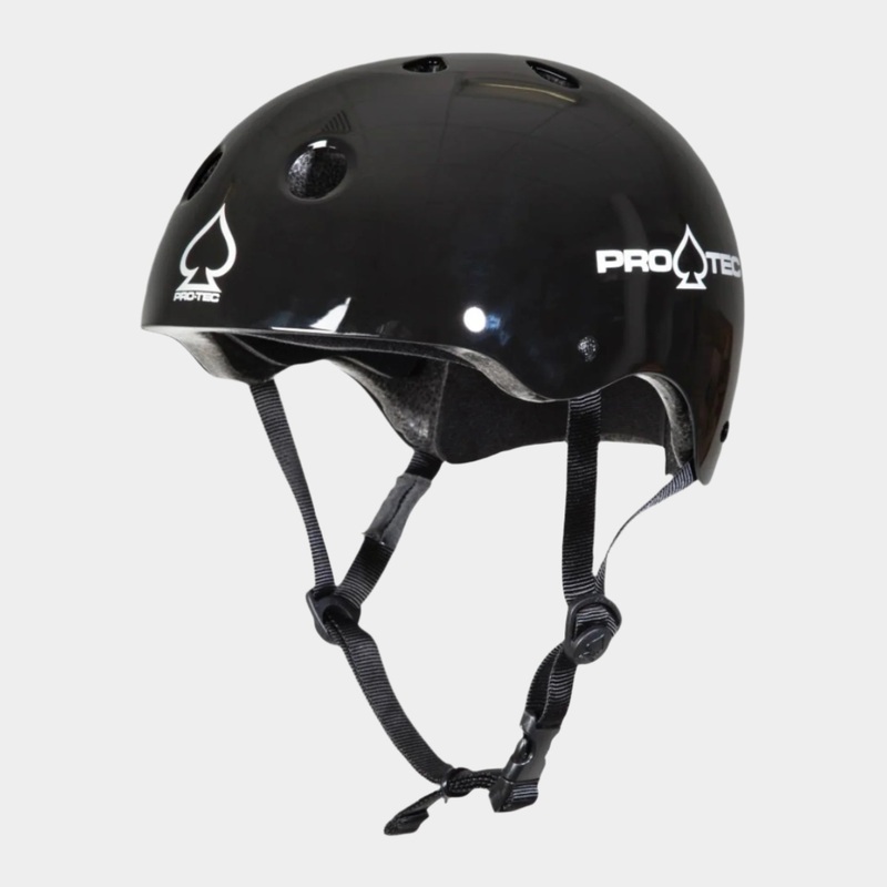 Pro-Tec Helmet Classic Certified – Gloss Black Adult XS