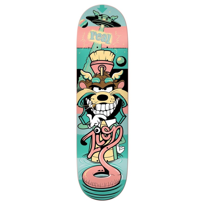 Real Zion X D Face 8.5″ Skateboard Deck