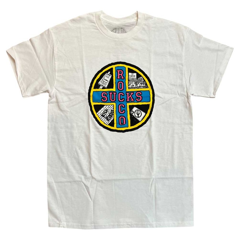 Rocco Sucks Tee White Santa Monica Airlines SMA MD