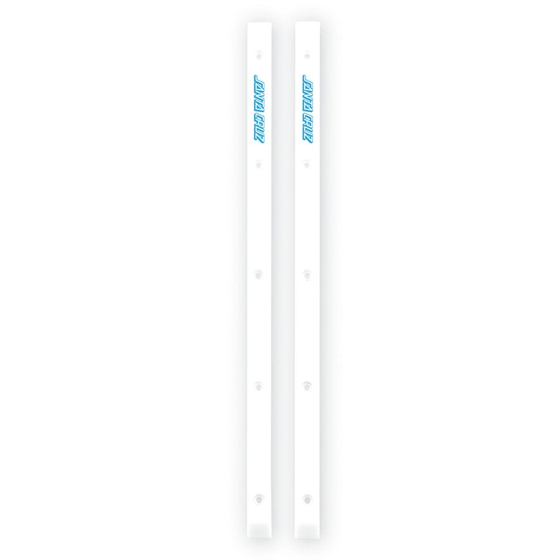 Santa Cruz Slimline White Skateboard Rails