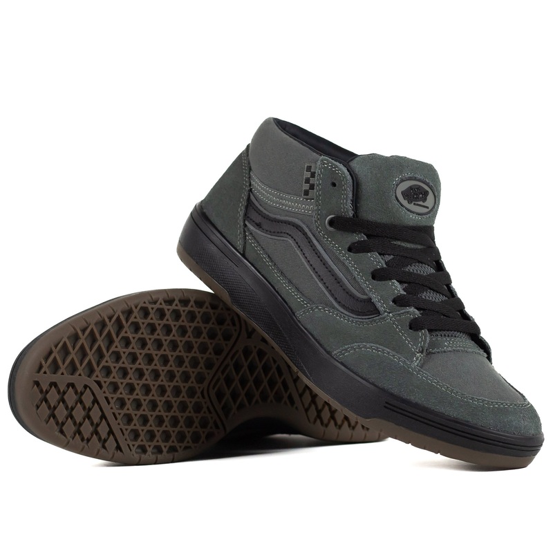 Skate Zahba Mid (Charcoal/Black) 9M / 10.5W