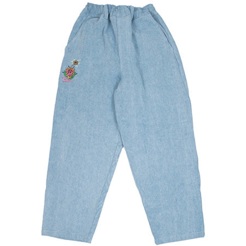 Televisi Star Sunny Heart Baggy OG Pants Light Blue Denim Extra Large